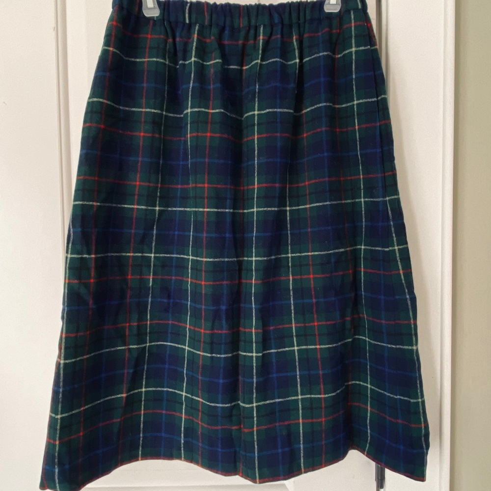 Pendleton wool skirt